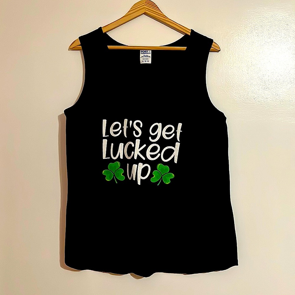St Patrick’s Day “Let’s Get Lucked Up” Tank